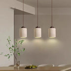 Minimalistyczna Lampa Wisząca Trawertynowa Elegancka Naturalna 5