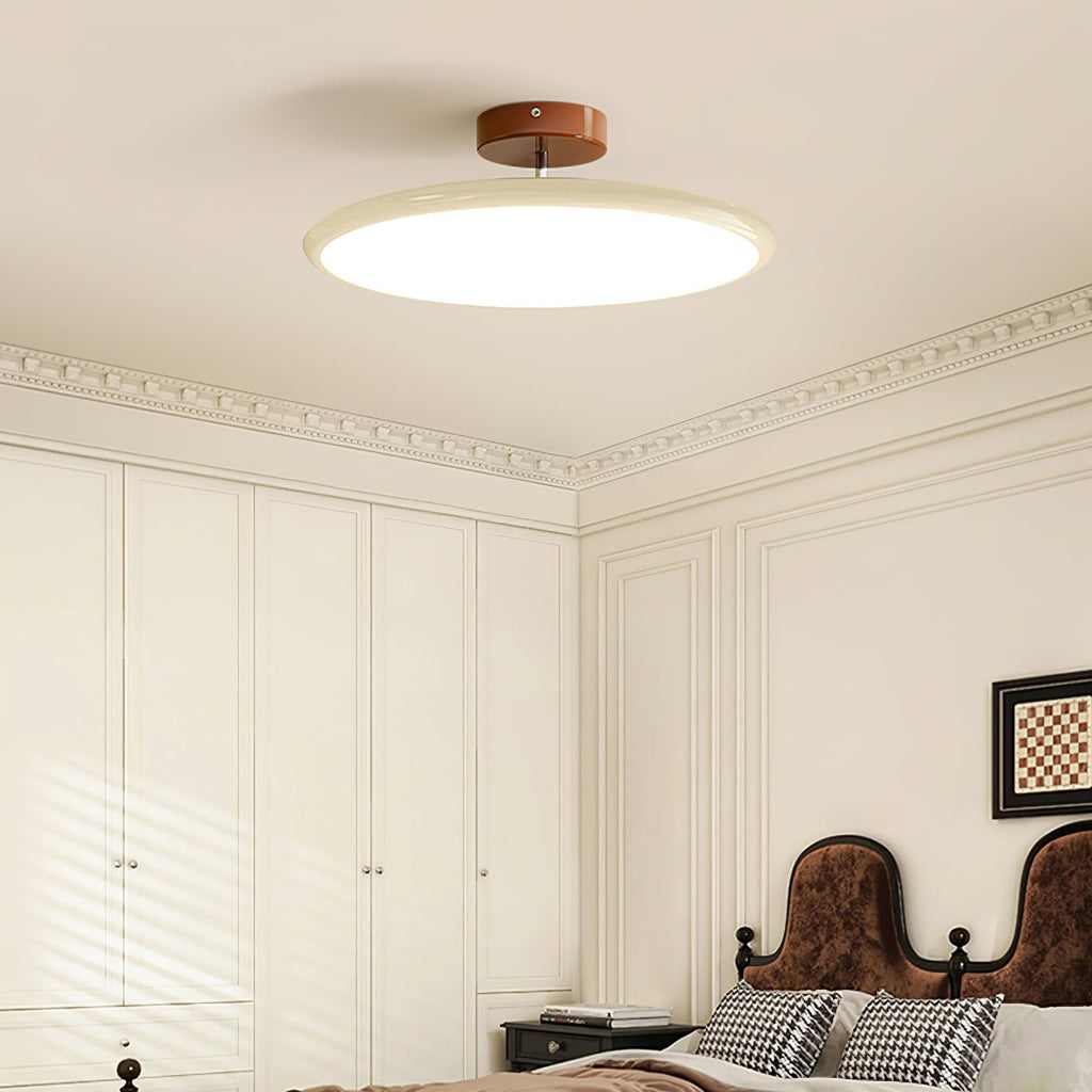 Nowoczesna Lampa Sufitowa LED Metal Regulowana Okrągła 6