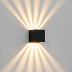 Nowoczesny Kinkiet Zewnętrzny Aluminium LED Wodoodporny
